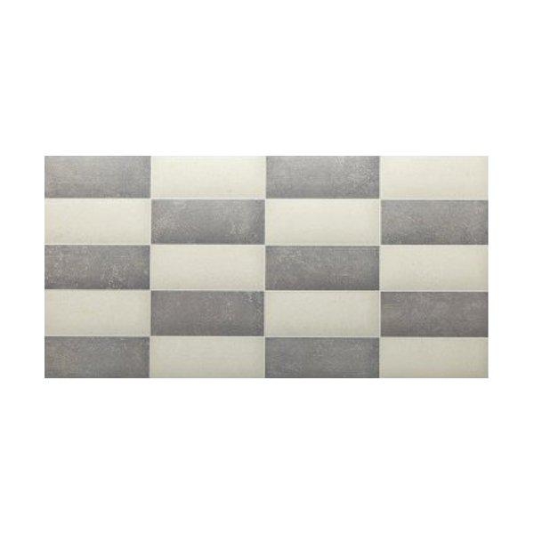 Estrato Grey Relieve 25x50