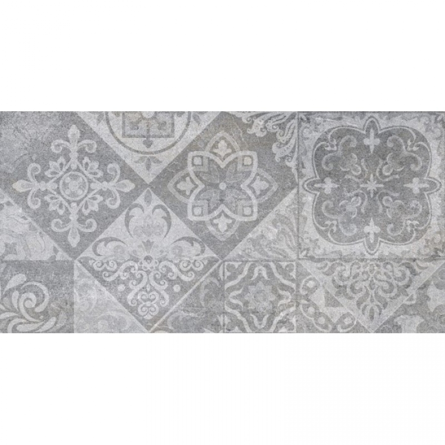 Rock Grafito Decor 25x50